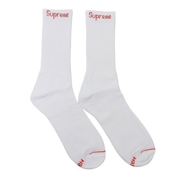 supreme hanes socks